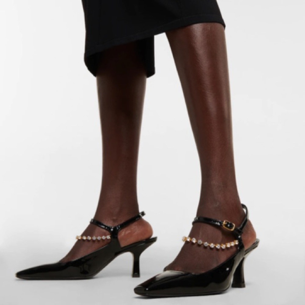 Khaite Sidney Patent Leather Pump EUC Size 38